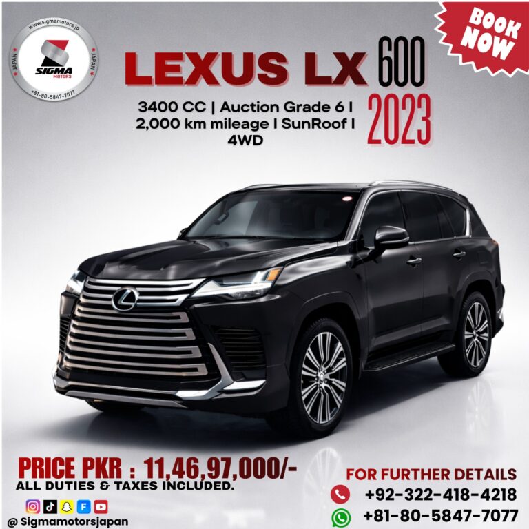 Lexus LX 600 2023 – 4WD