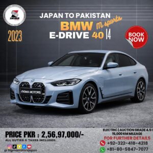 BMW i4 E -DRIVE 40 M SPORTS (ELECTRIC)