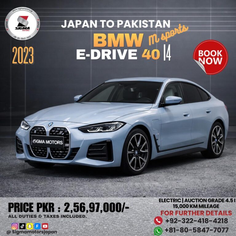 BMW i4 E -DRIVE 40 M SPORTS (ELECTRIC)